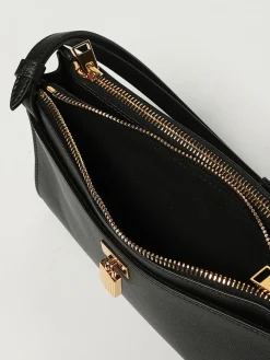 Borsa a spalla in pelle di vitello con lucchetto Tom Ford