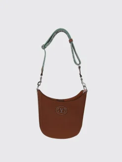 Borsa a spalla in pelle di vitello VLogo Valentino Garavani