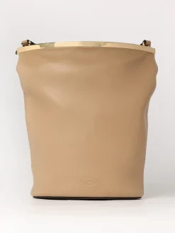 Borsa a spalla in pelle di vitello Tod's a secchiello