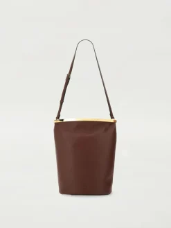 Borsa a spalla in pelle di vitello Tod's a secchiello