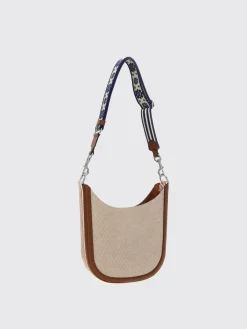 Borsa a spalla in pelle di vitello VLogo Valentino Garavani