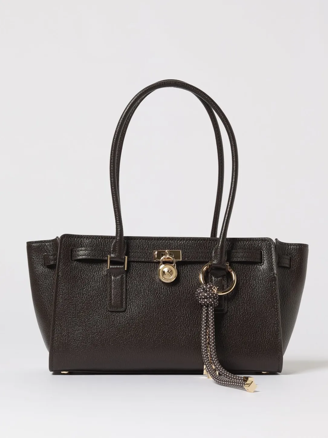 Borsa a spalla in pelle Hamilton piccola Michael Kors