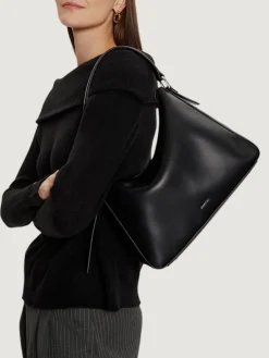 Borsa a spalla in pelle sintetica Calvin Klein