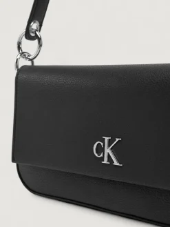 Borsa a spalla in pelle sintetica Calvin Klein