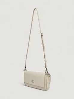Borsa a spalla in pelle sintetica Calvin Klein