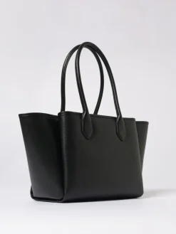 Borsa a spalla in pelle sintetica a grana Emporio Armani