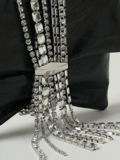 Borsa a spalla in pelle Zandra Shoulder Jimmy Choo