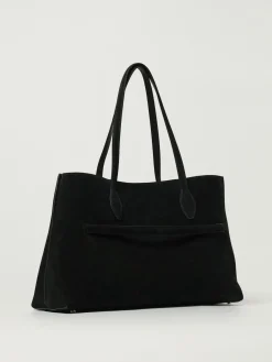 Borsa a spalla lounge in camoscio Toteme