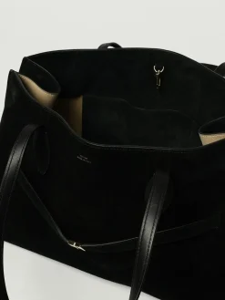 Borsa a spalla lounge in camoscio Toteme