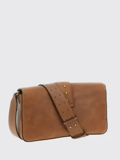 Borsa a spalla Love Bag Slouchy in pelle nuvolata Pinko