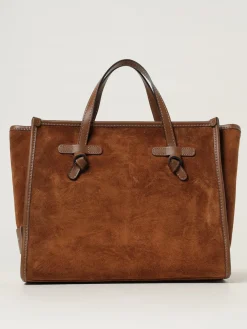 Borsa a spalla Marcella Gianni Chiarini in pelle scamosciata