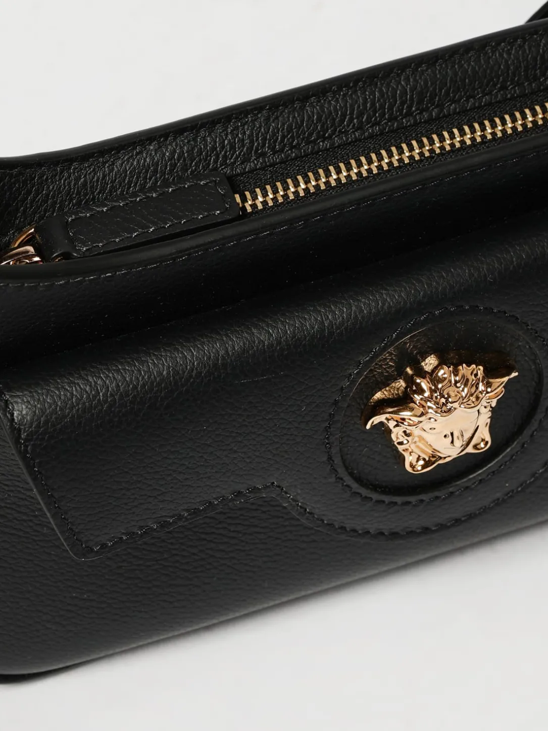 Borsa a spalla Medusa Versace in pelle di vitello