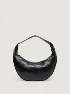 Borsa a spalla Pinched Soft Crescent in pelle sintetica Calvin Klein