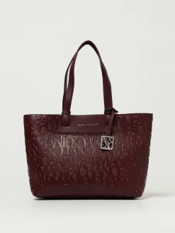 Borsa a spalla shopping logata Armani Exchange