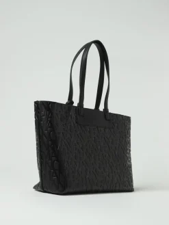 Borsa a spalla shopping logata Armani Exchange