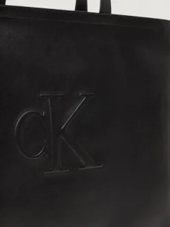 Borsa a spalla Tote CK Calvin Klein in pelle sintetica