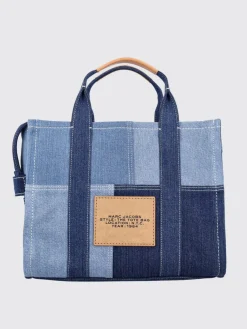 Borsa a spalla tote in denim di cotone Marc Jacobs