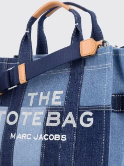 Borsa a spalla tote in denim di cotone Marc Jacobs