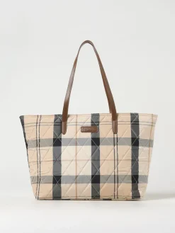 Borsa a spalla Tote tartan Barbour