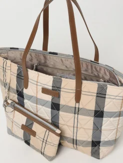 Borsa a spalla Tote tartan Barbour