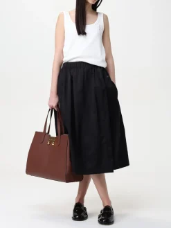 Borsa a spalla Trunkaroo Marni in pelle a grana