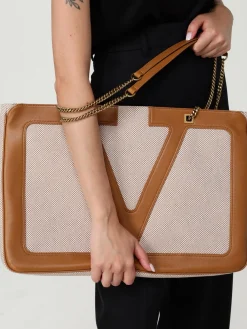 Borsa a spalla Viva Superstar canvas Valentino Garavani