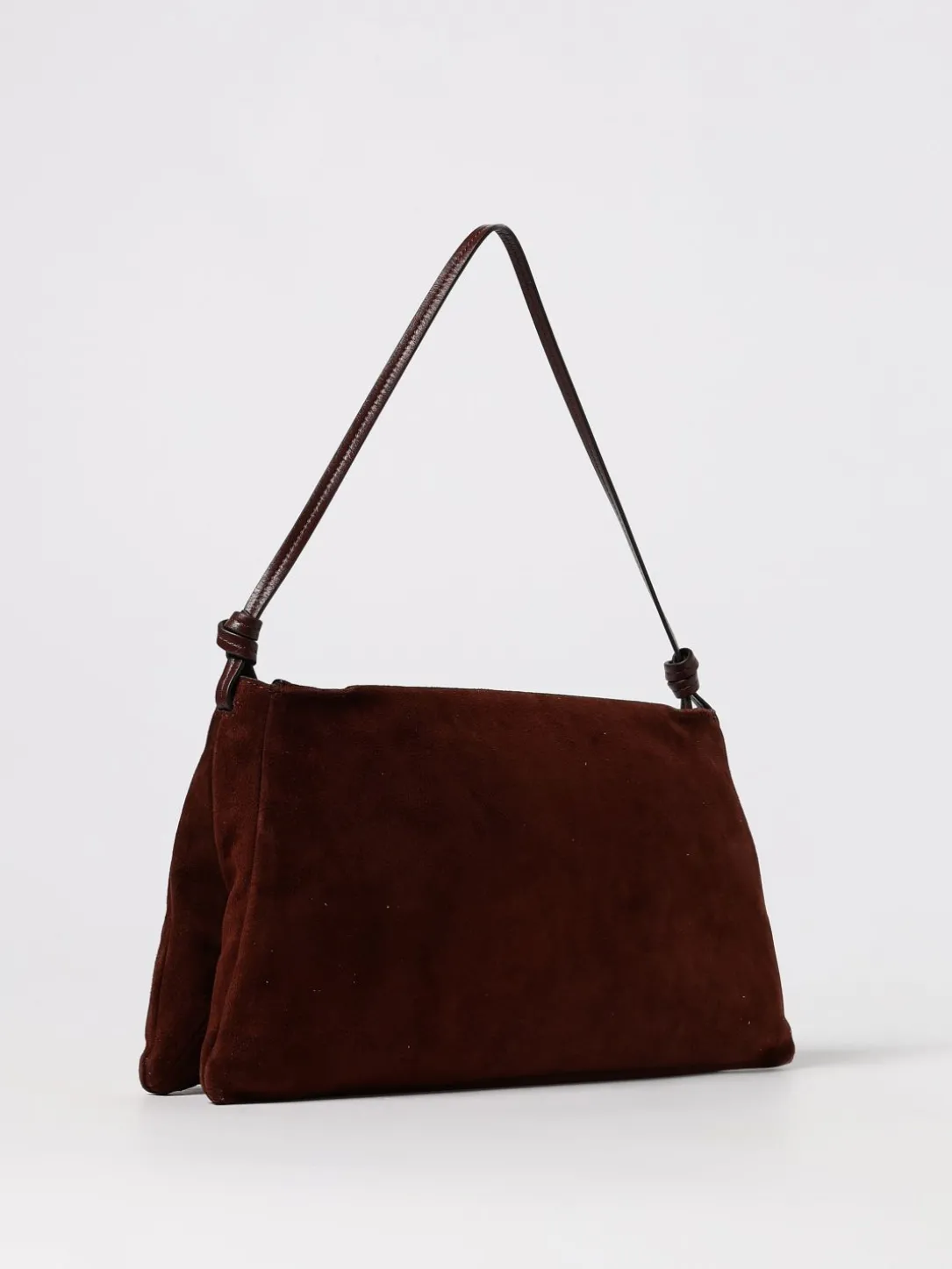 Borsa a spalla Wally in pelle scamosciata Staud