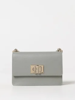 Borsa a tracolla 1927 mini Furla in pelle martellata