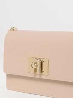 Borsa a tracolla 1927 mini Furla in pelle martellata