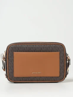 Borsa a tracolla con logo MK Michael Kors