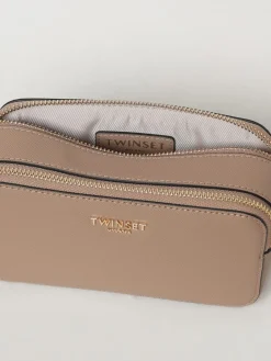 Borsa a tracolla in pelle sintetica Twinset