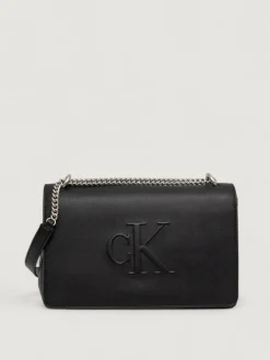Borsa a tracolla in pelle sintetica Calvin Klein Jeans