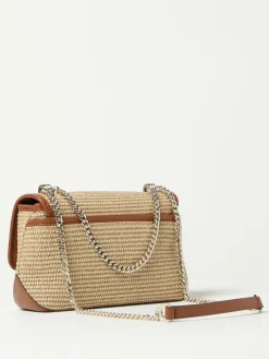 Borsa a tracolla in rafia B Icon Boss
