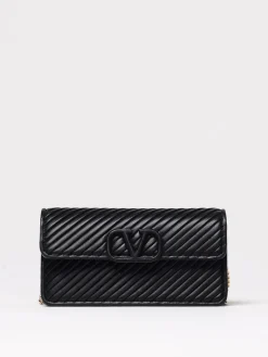 Borsa a tracolla Locò Valentino Garavani in nappa plissettata