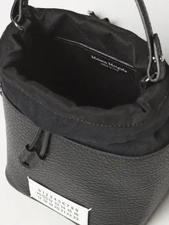 Borsa 5AC Maison Margiela in pelle a grana e canvas