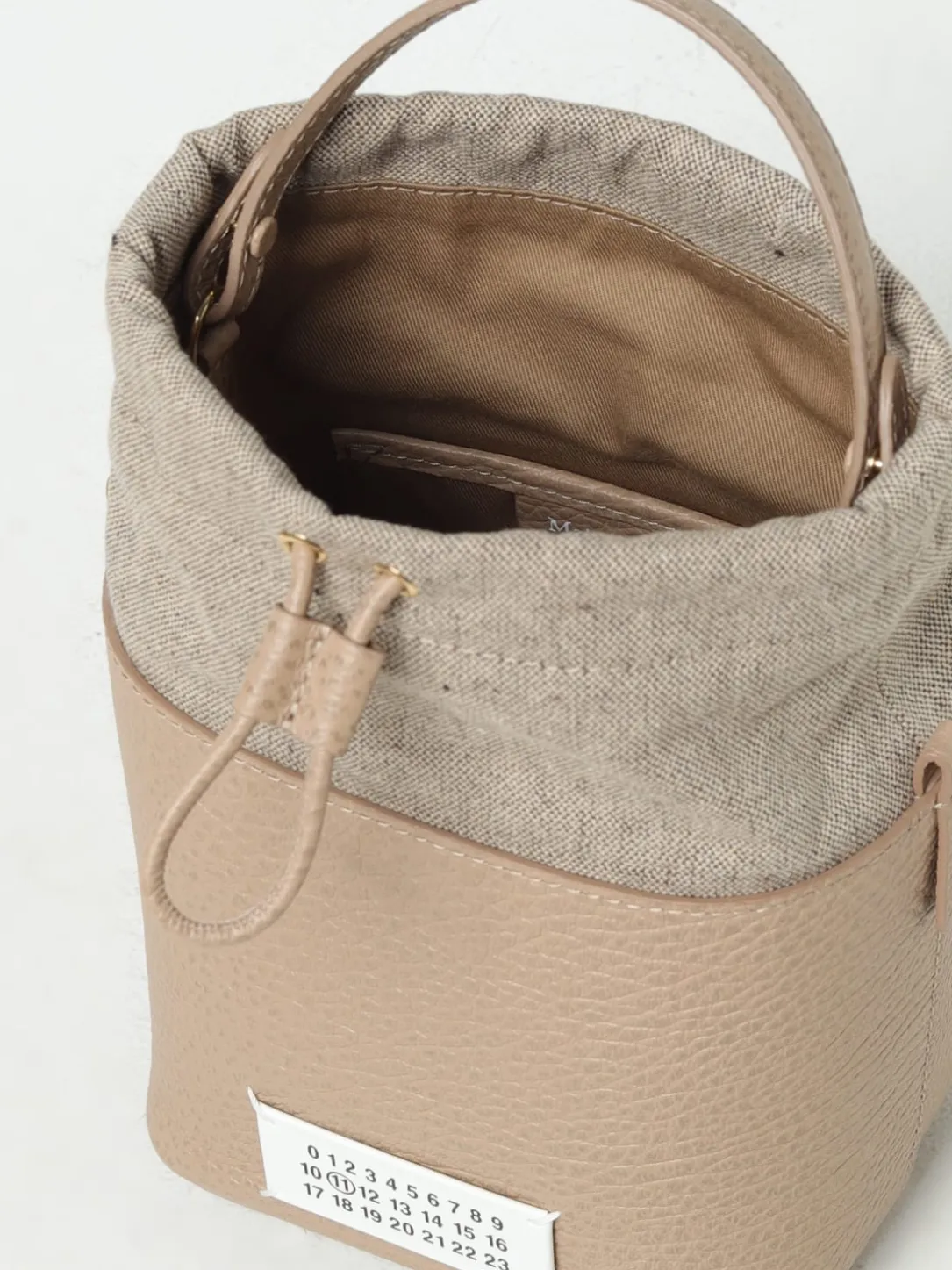 Borsa 5AC Maison Margiela in canvas e pelle