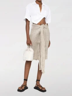 Borsa 5AC Maison Margiela in pelle a grana e canvas