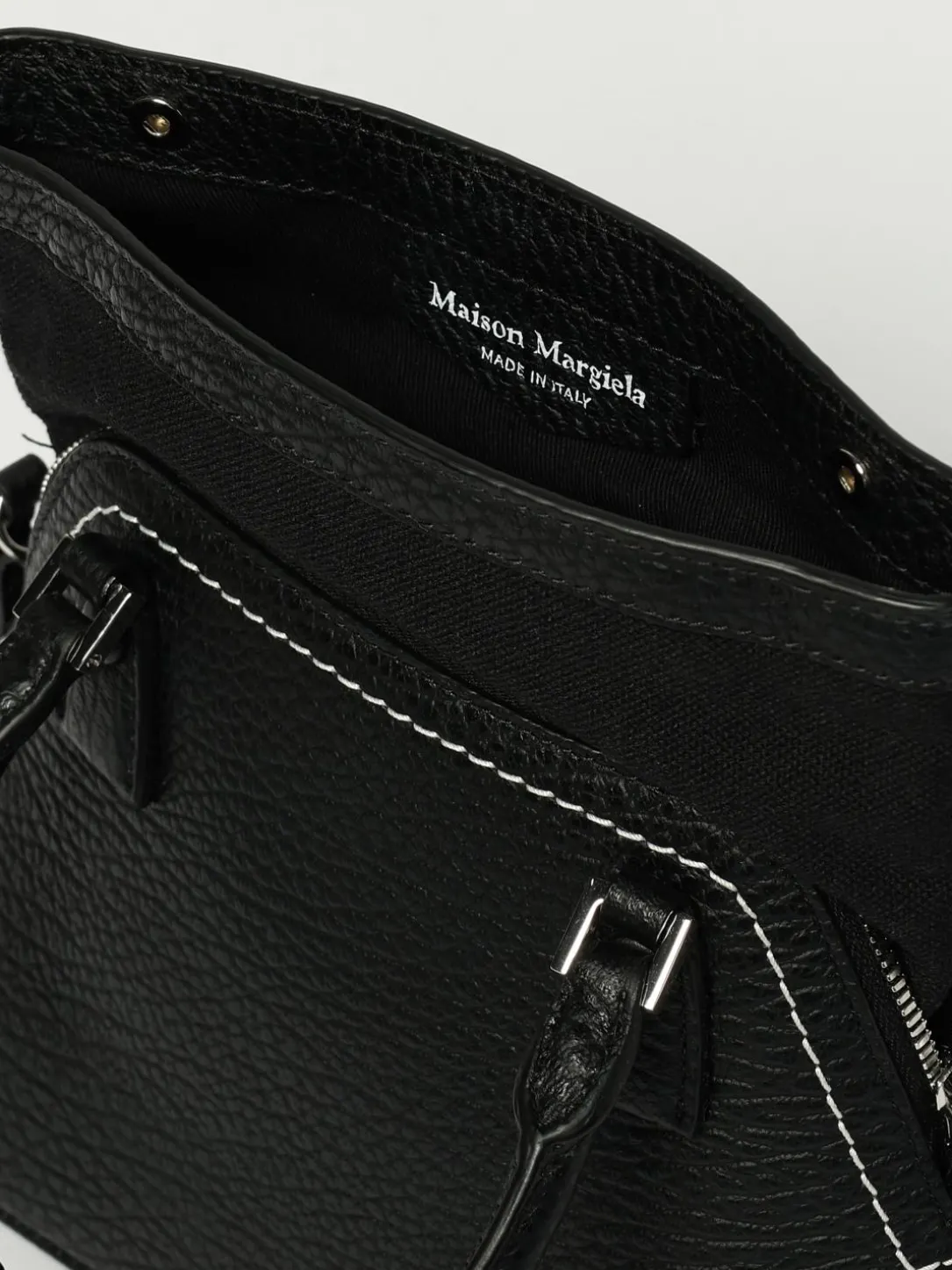 Borsa 5AC Maison Margiela in pelle a grana