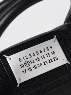 Borsa 5AC Maison Margiela in pelle a grana e canvas