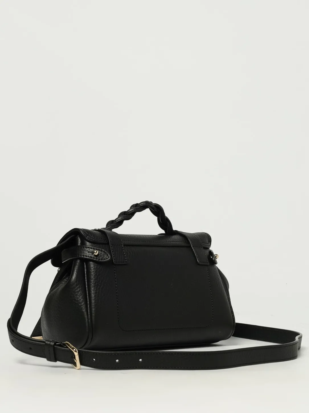 Borsa Alexa Mulberry in pelle a grana