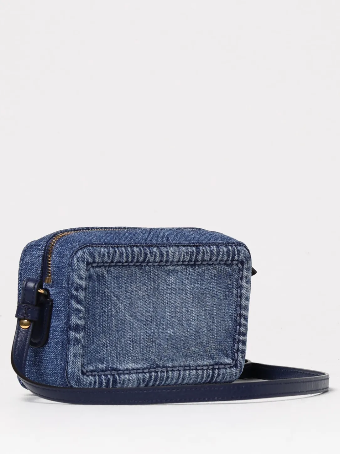 Borsa Alltime VLogo Signature Valentino Garavani in denim di cotone