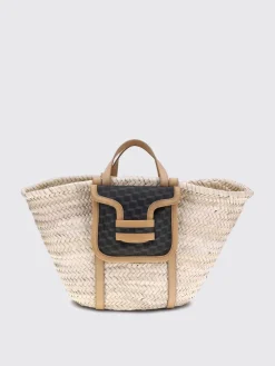 Borsa ALPHA BASKET Tote in rafia Pierre Hardy