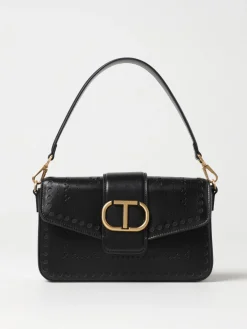 Borsa Amie Twinset in pelle traforata