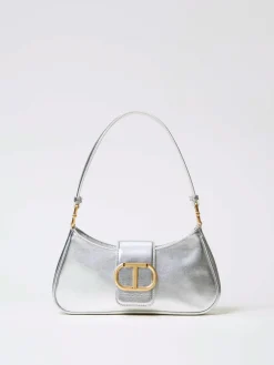 Borsa Amie Twinset in pelle laminata