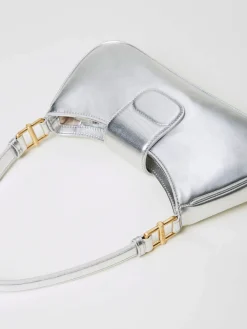 Borsa Amie Twinset in pelle laminata