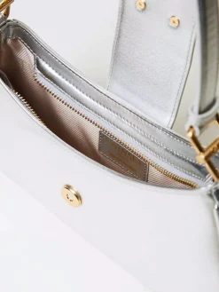 Borsa Amie Twinset in pelle laminata