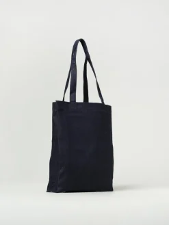 Borsa A.P.C. in denim di cotone