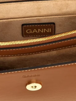 Borsa Apo-G Ganni in pelle riciclata