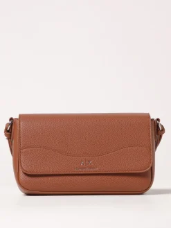 Borsa Armani Exchange in pelle sintetica a grana