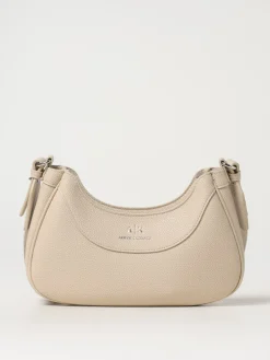 Borsa Armani Exchange in pelle sintetica a grana